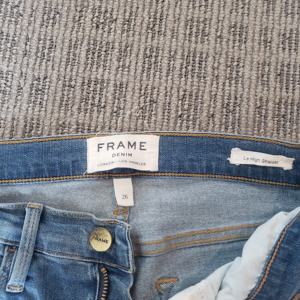 Frame Denim Le High Straight